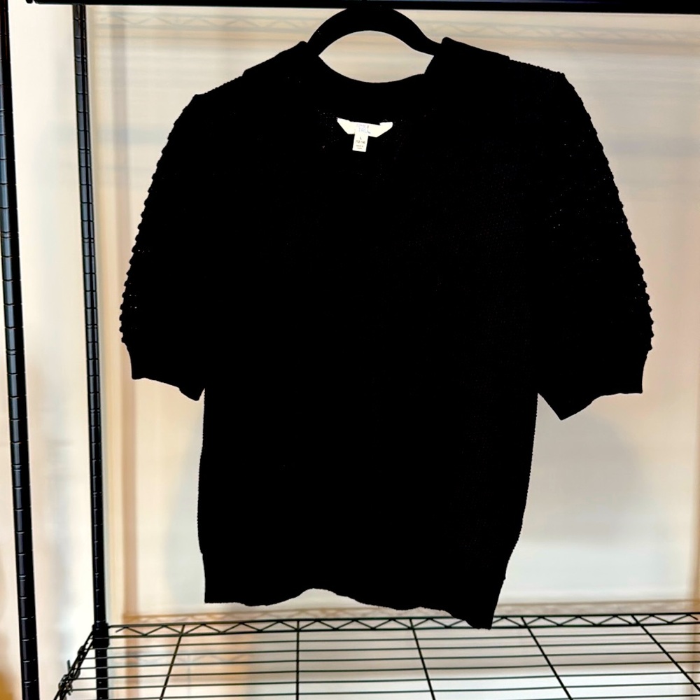 Black sweater shirt